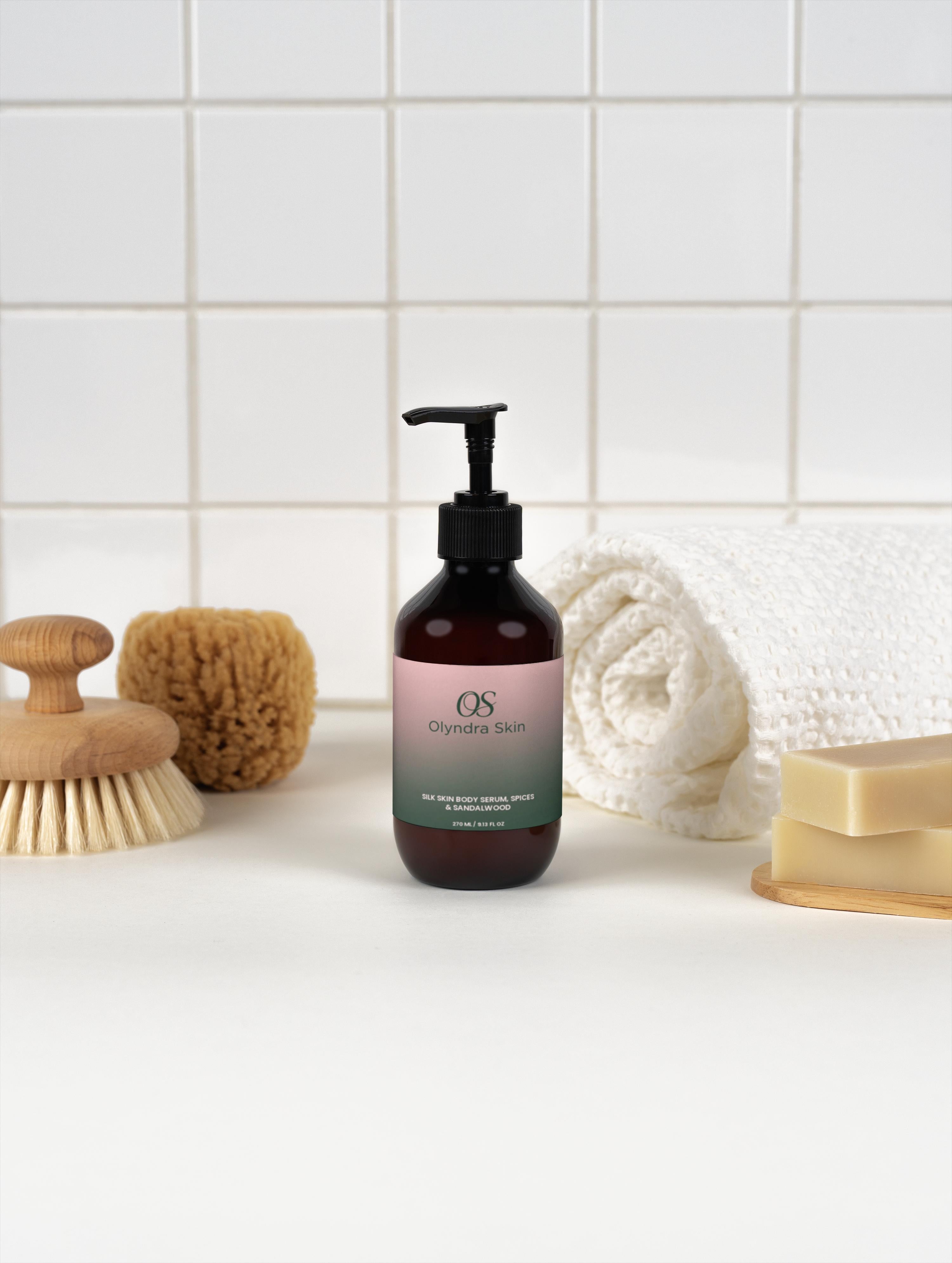 Silk Skin Body Serum, Spices & Sandalwood