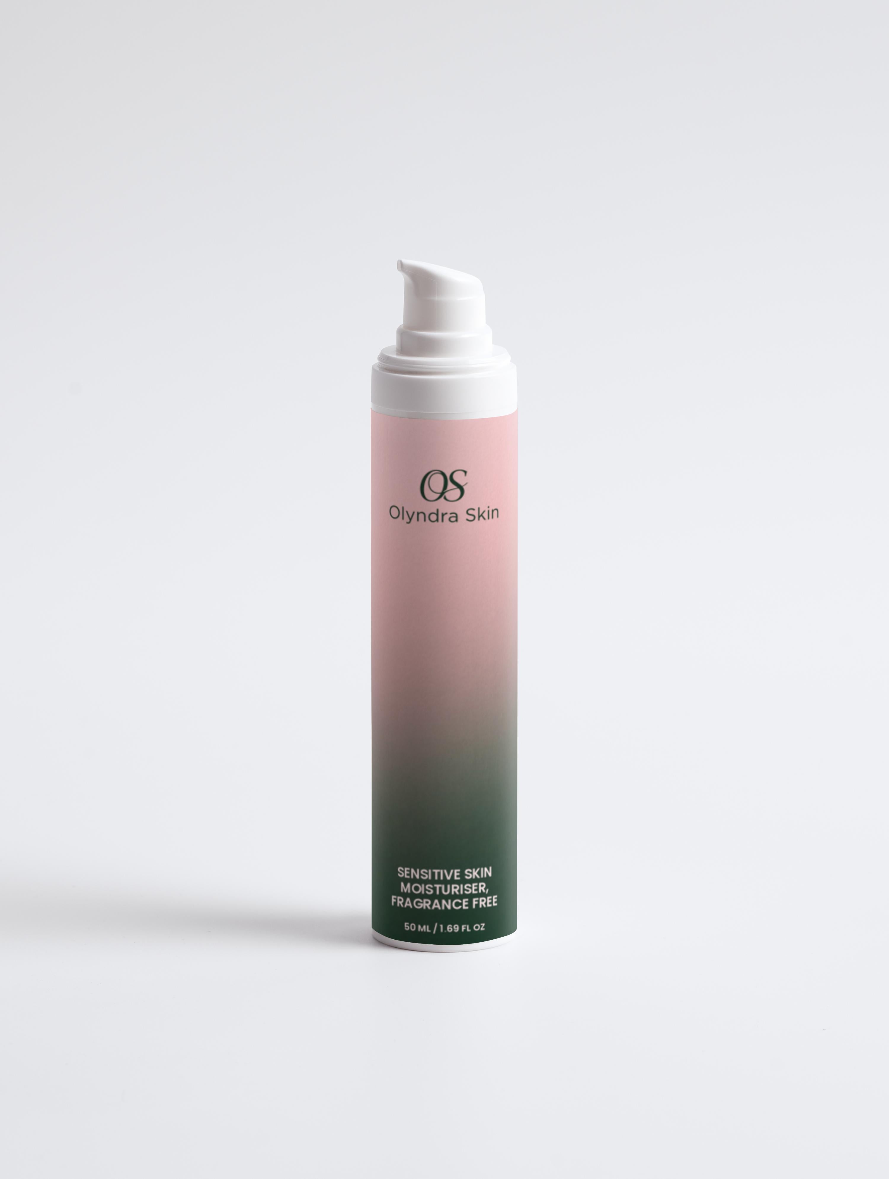 Sensitive Skin Moisturiser, Fragrance Free