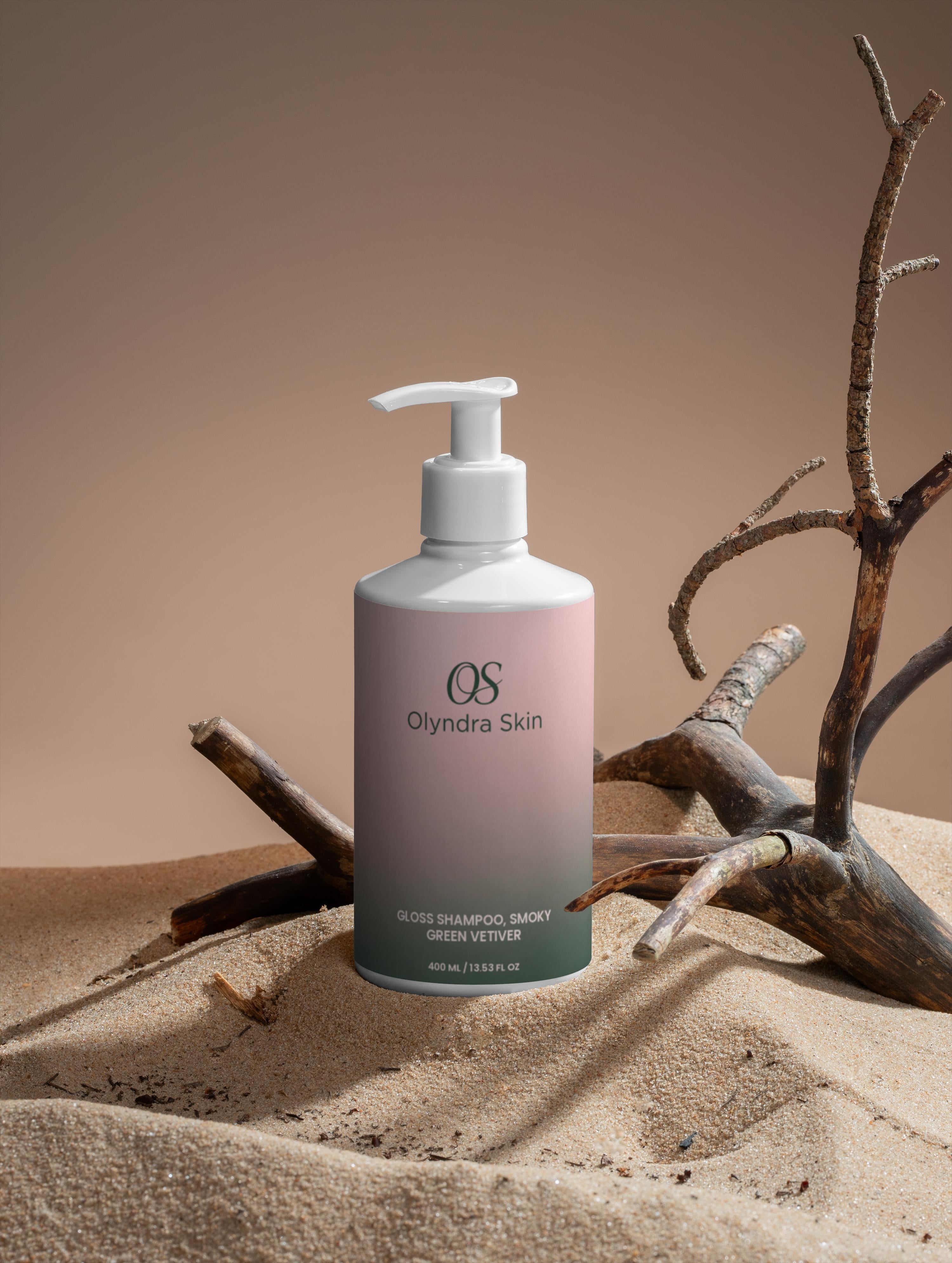 Gloss Shampoo, Smoky Green Vetiver