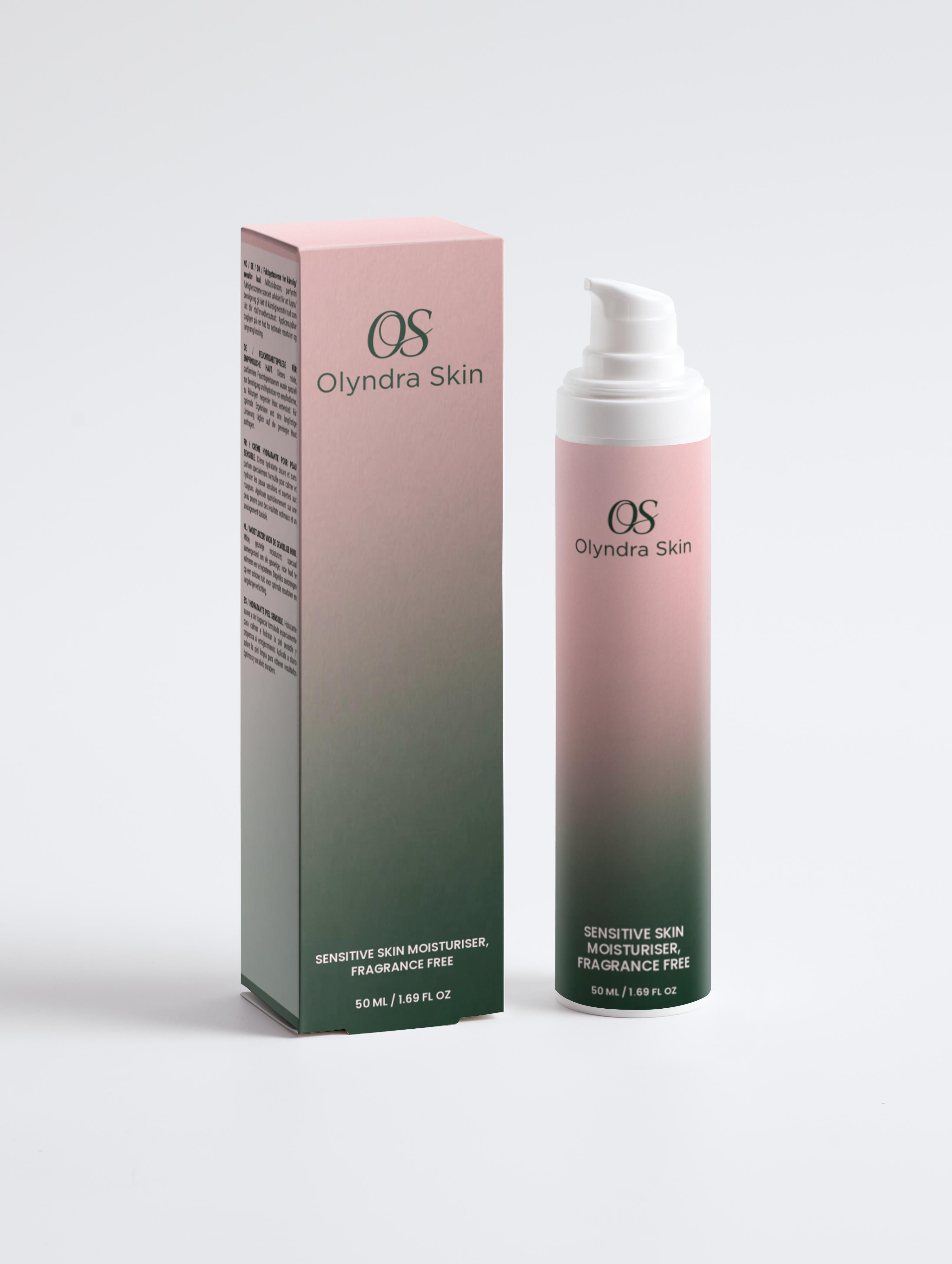Sensitive Skin Moisturiser, Fragrance Free