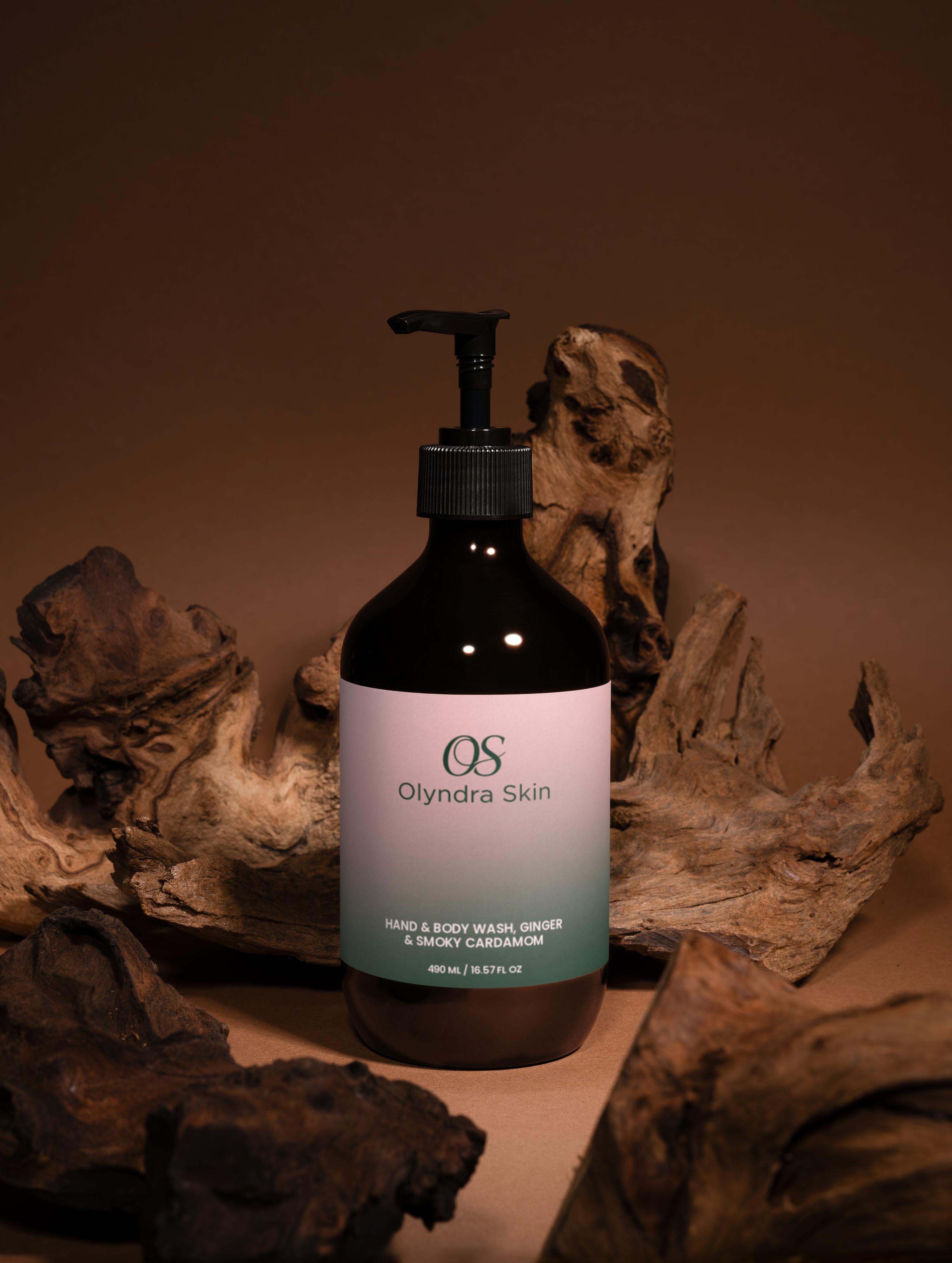 Hand & Body Wash, Ginger & Smoky Cardamom