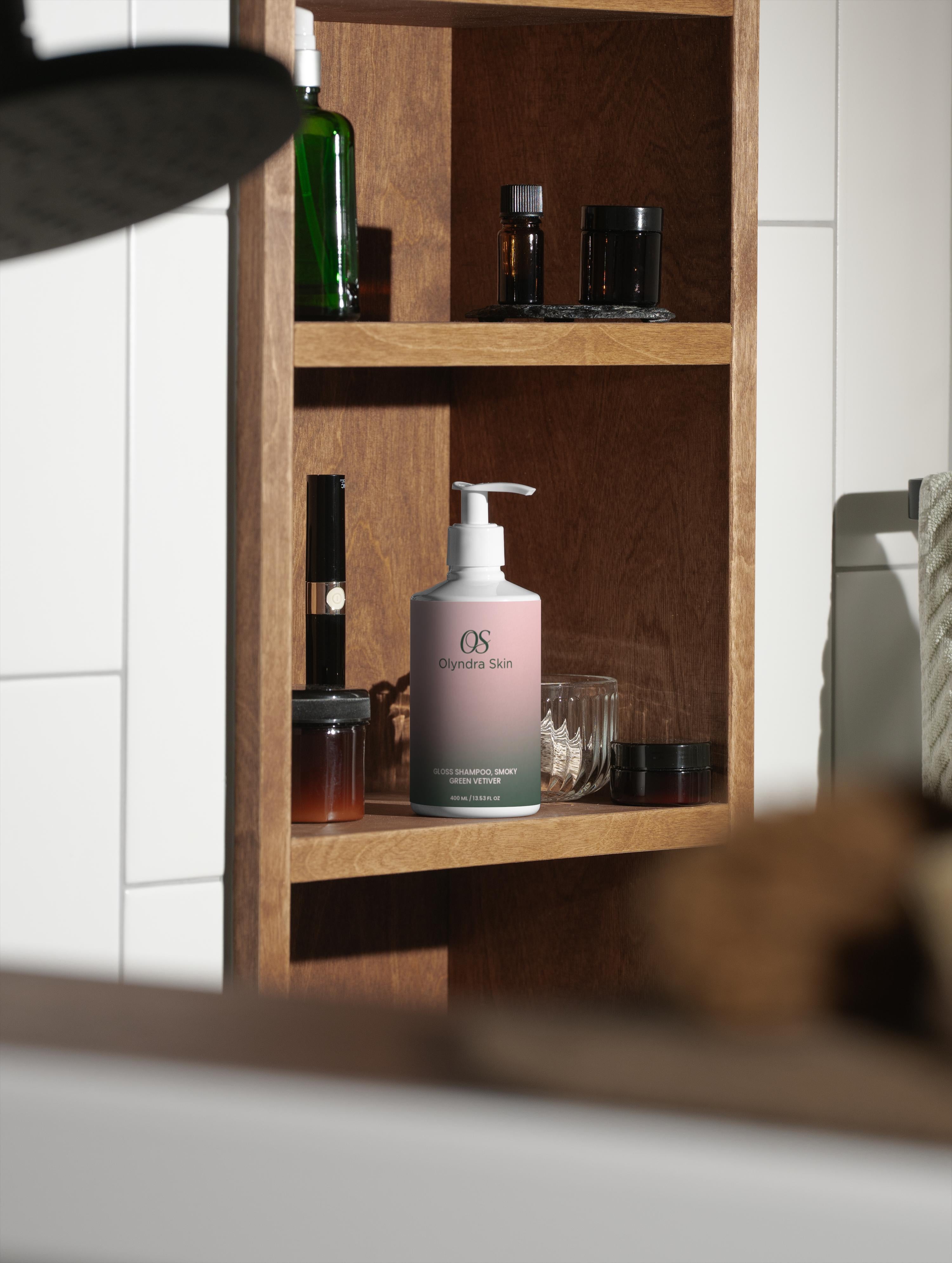 Gloss Shampoo, Smoky Green Vetiver