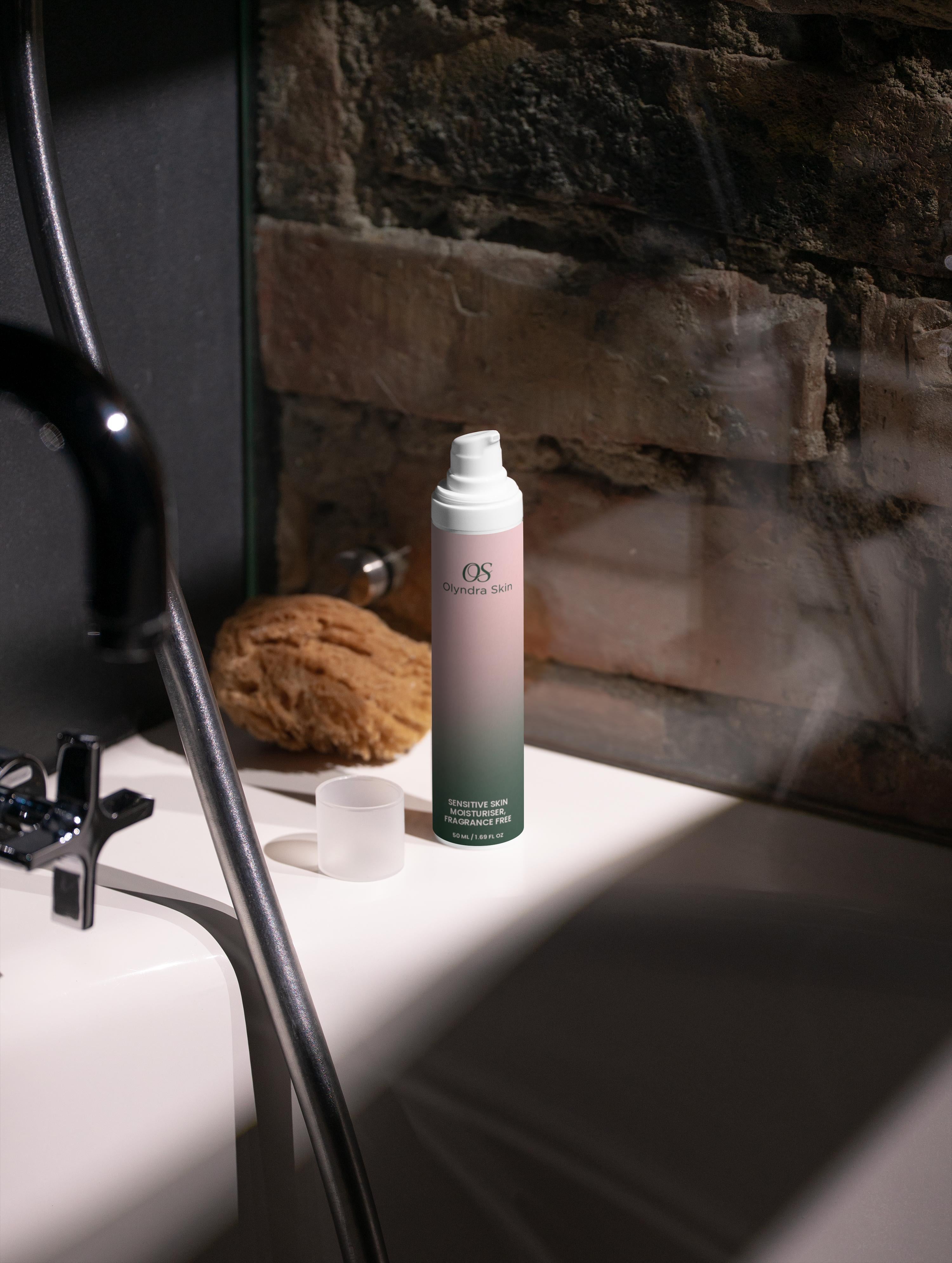 Sensitive Skin Moisturiser, Fragrance Free