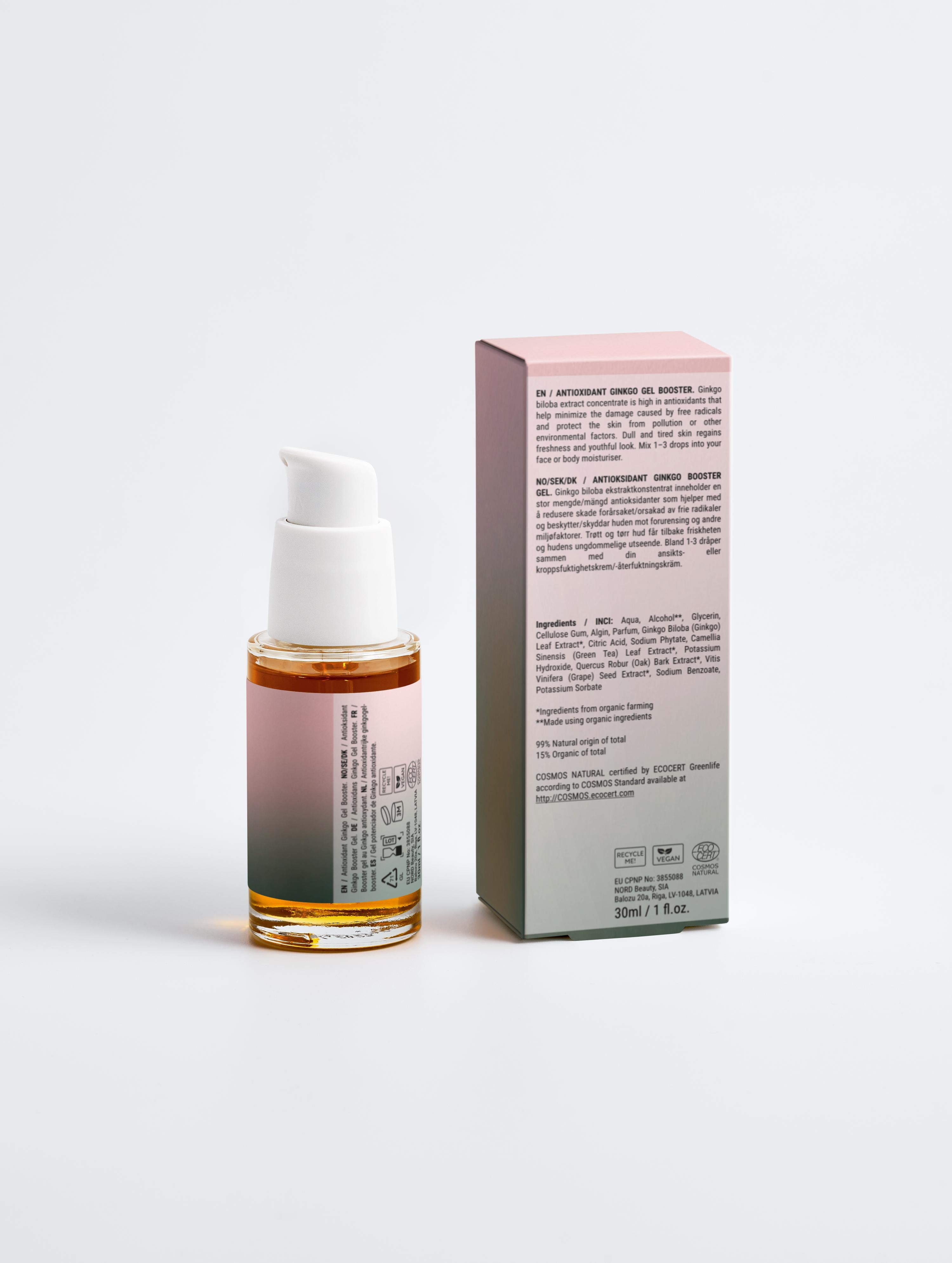 Antioxidant Ginkgo Gel Booster