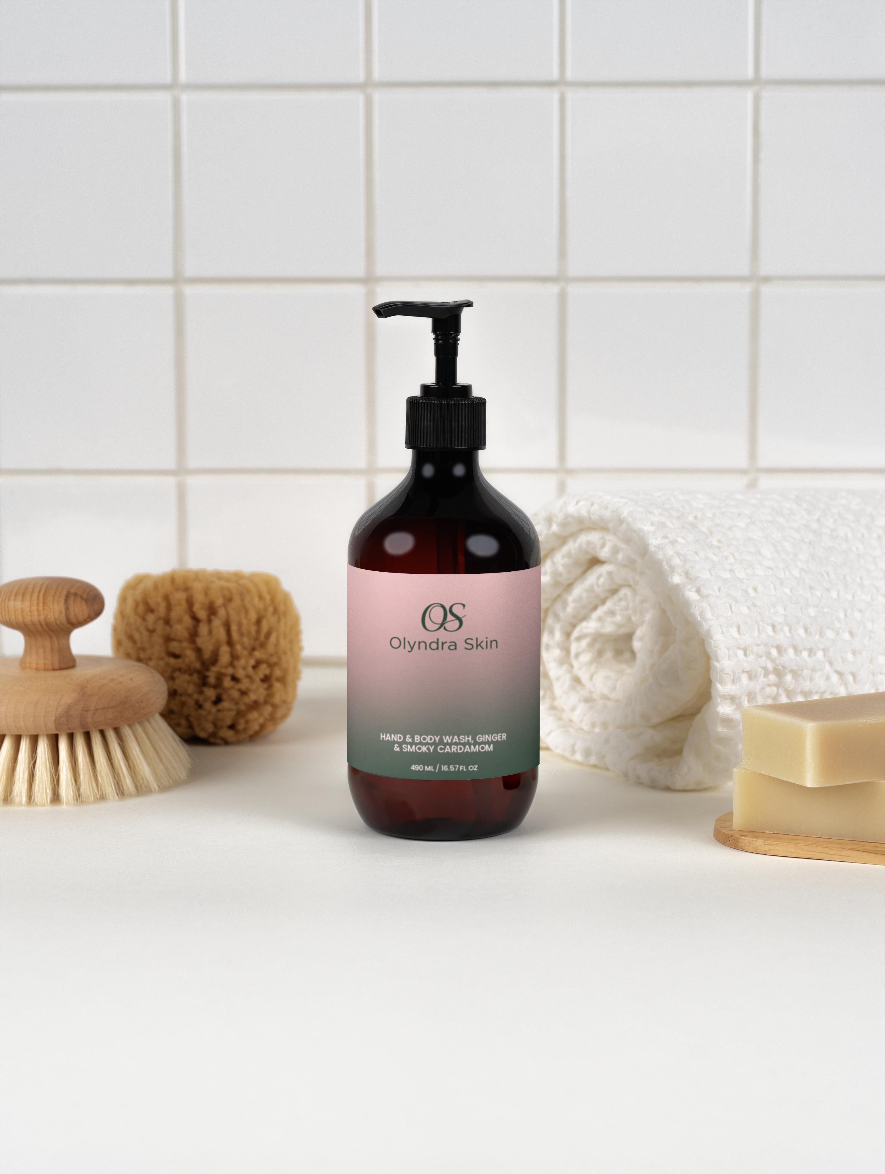 Hand & Body Wash, Ginger & Smoky Cardamom